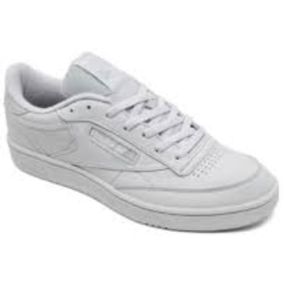 Reebok Men's Club C 85 Casual Sneakers Light Gray Size 8.5 - Picture 1 of 3